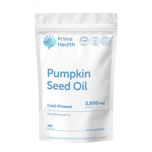 Prime Health Pumpkin Seed Oil + Saw Palmetto Complex, 300 softgels (3000mg each)
