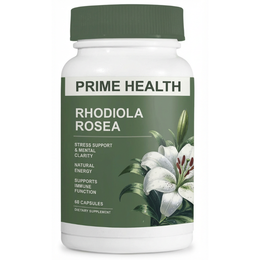 Prime Health Rhodiola Rosea Extract, 60 capsules (500mg)